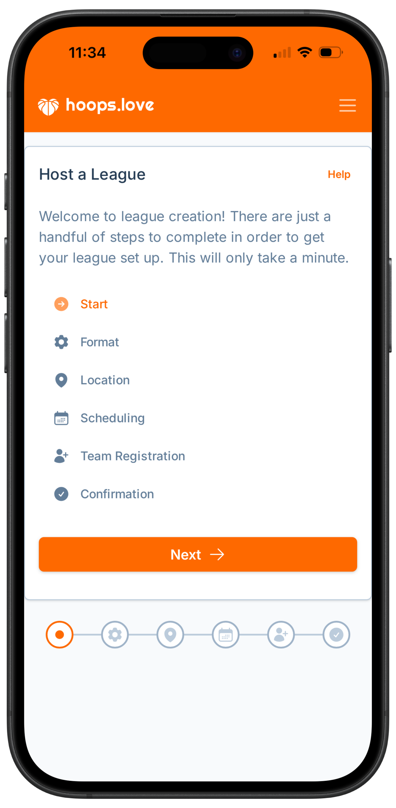 Create your league